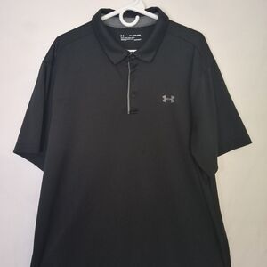 Under Armour Men's Polo Shirt in Black